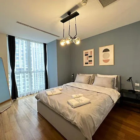 Bright 3 Bedroom & 2 Bath In Mashattan Residence, Maslak Sariyer Апартаменты
