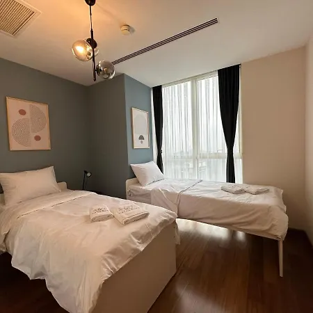 Апартаменты Bright 3 Bedroom & 2 Bath In Mashattan Residence, Maslak Sariyer